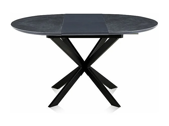 Mesa redonda extensible Onix Negro