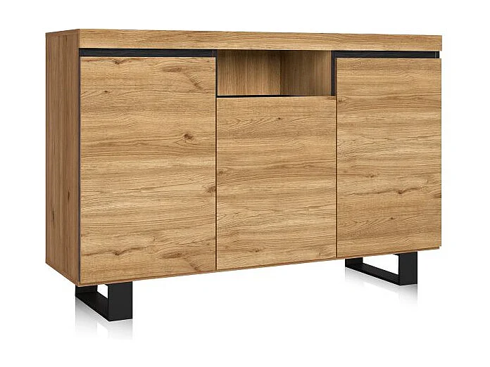 Aparador Ebos UP 140 Roble Nude - Ceniza