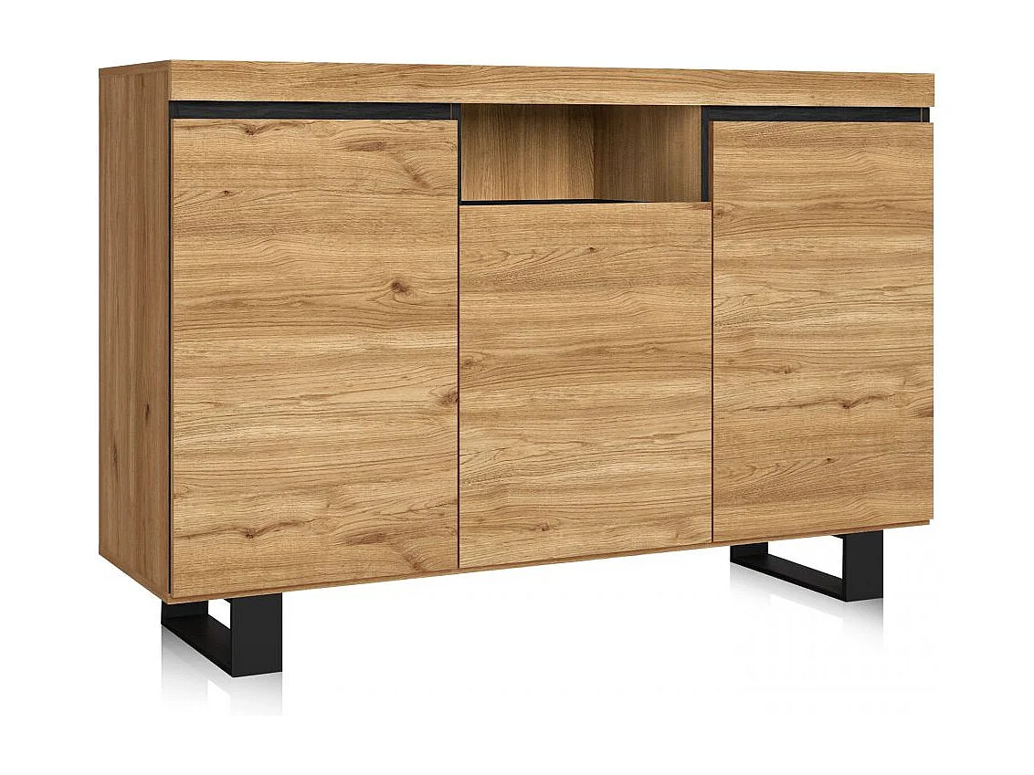 Aparador Ebos UP 140 Roble Nude - Ceniza