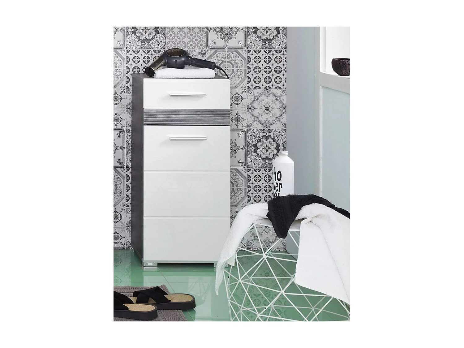 Multifunctionele Kast Lug, Wit, 37x80x31 cm, EPIKASA