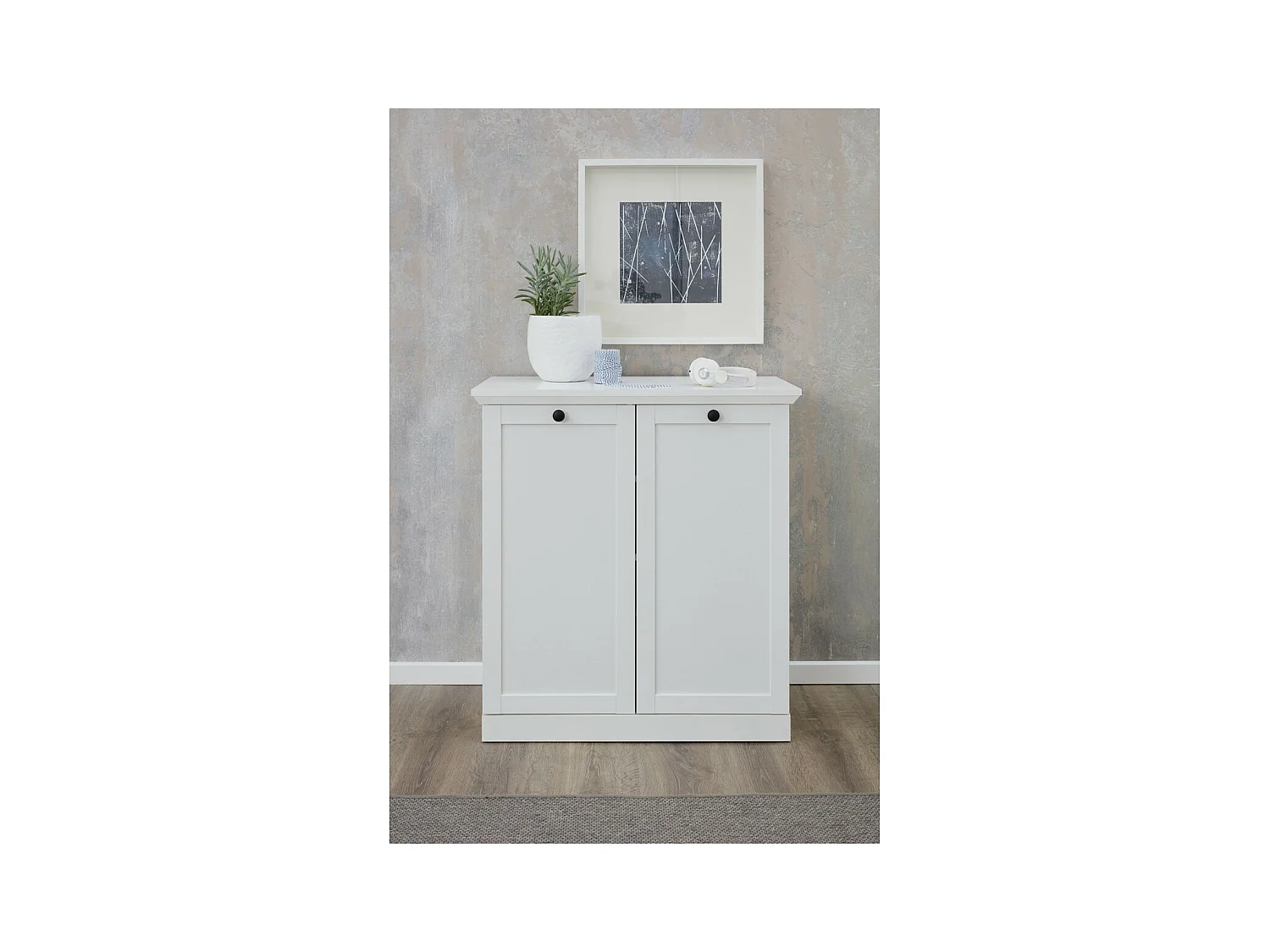 Buffet Brandson, Blanc, 81x88x41 cm, EPIKASA