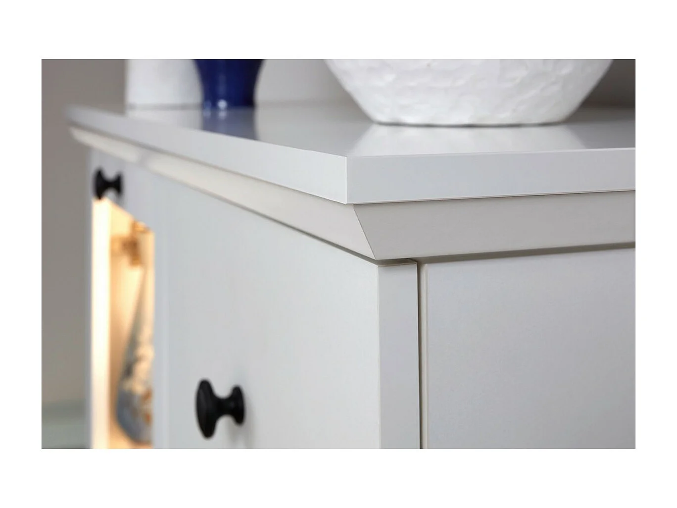 Dressoir Brandson, Wit, 81x88x41 cm, Seven Design