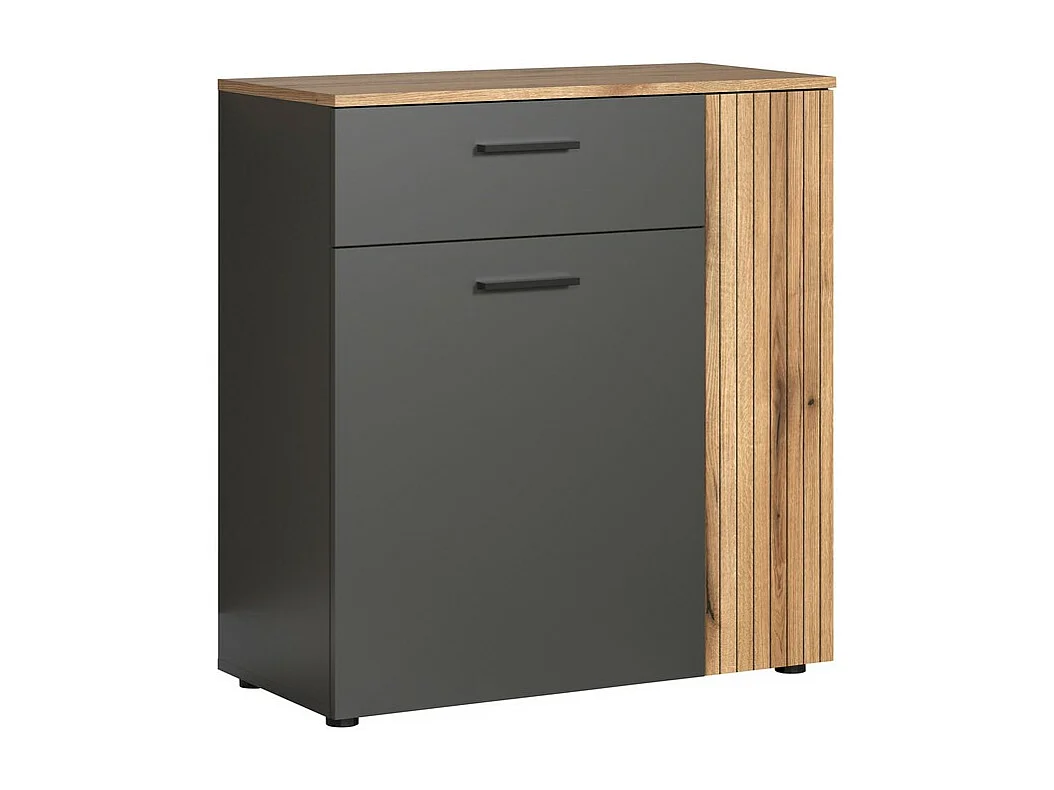 Buffet Esteban, Anthracite, 80x86x38 cm, Seven Design