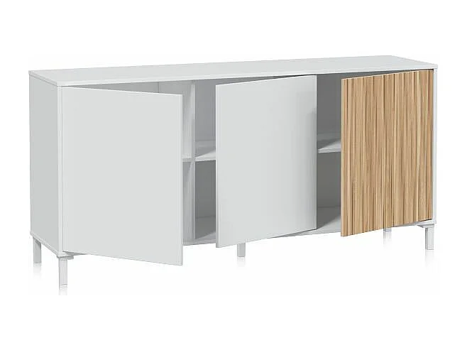 Aparador Nitza Blanco Artik (Blanco Mate) - Natur