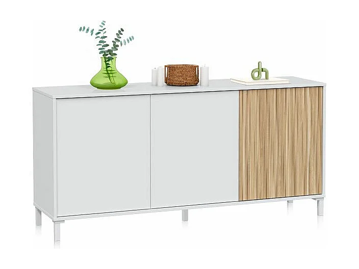 Aparador Nitza Blanco Artik (Blanco Mate) - Natur