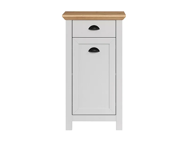 Armoire à Usages Multiples Landside, Blanc, 46x84x33 cm, Seven Design