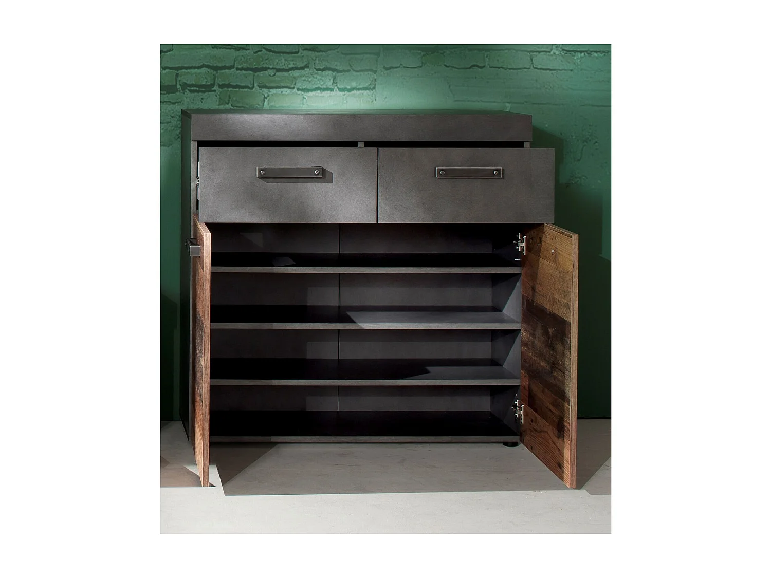 Credenza Indy, Marrone, 82x86x37 cm, EPIKASA