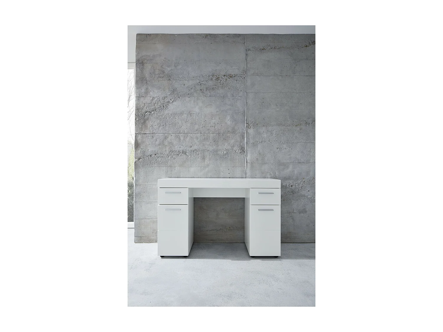 Bureau Amanda, Wit, 120x76x41 cm, EPIKASA