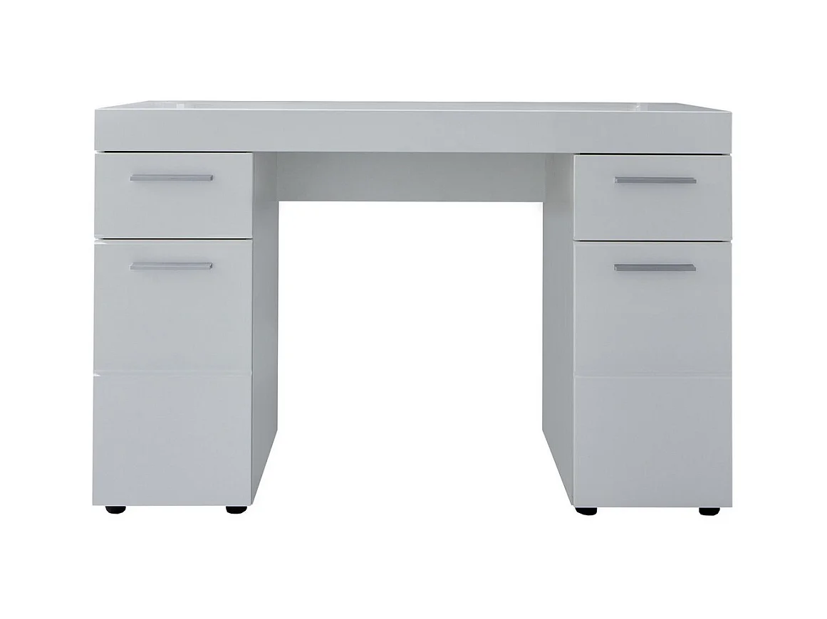 Bureau Moderne Amanda, Blanc, 120x76x41 cm, EPIKASA