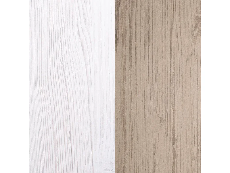 Armario 2 puertas correderas Uniq 180 Andersen Pino - Gris