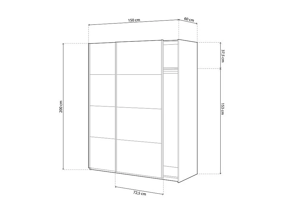 Armario Unix Blanco Artik (Blanco Mate)