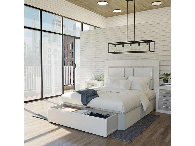 Canapé Luxury S-Max 3D Blanco