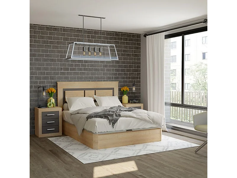 Canapé Luxury S-Max 3D Roble