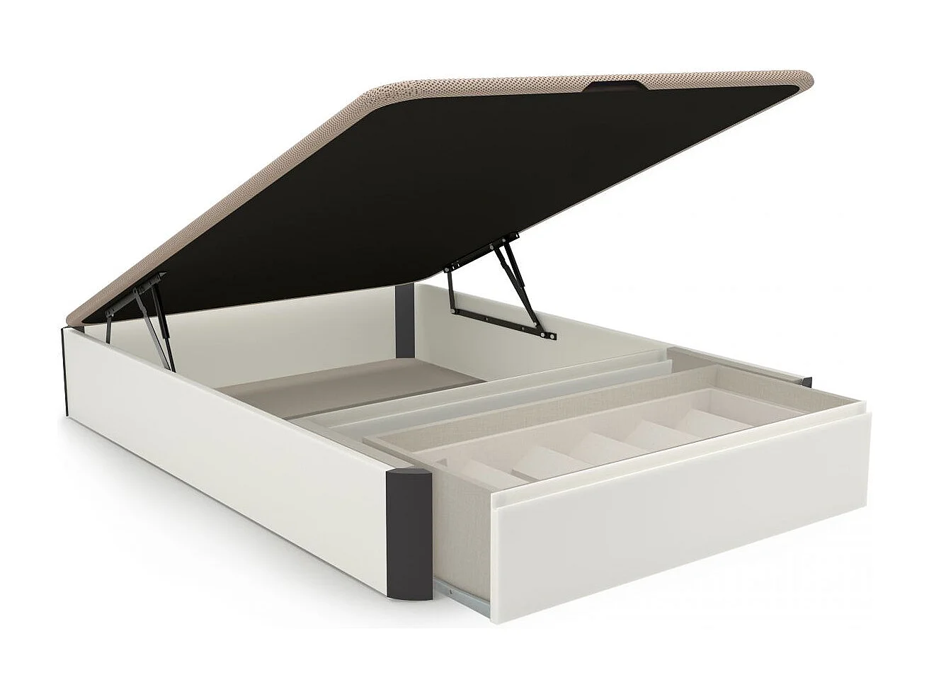 Canapé Luxury Premium 3D Blanco - Grafito