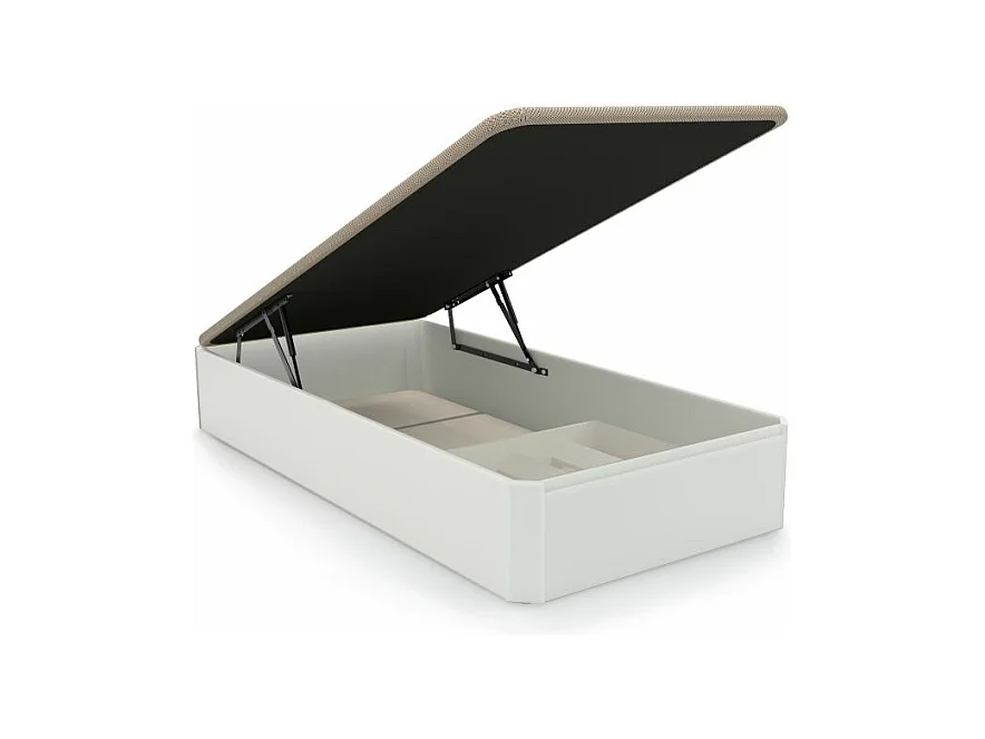 Zapatero canapé Luxury Textil grisáceo