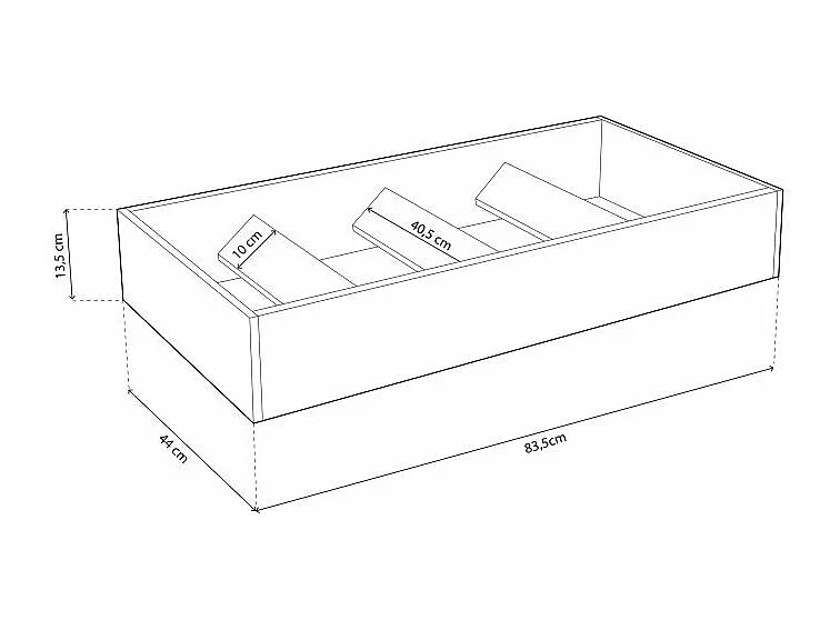 Zapatero canapé Luxury Textil grisáceo