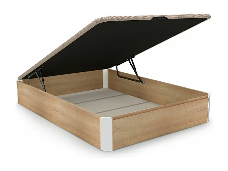 Canapé Luxury 3D Roble - Blanco