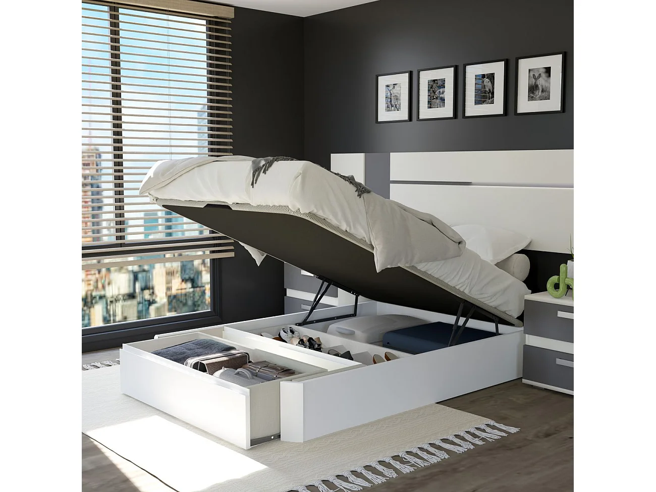 Sommier rebatível luxo S-Max 3D