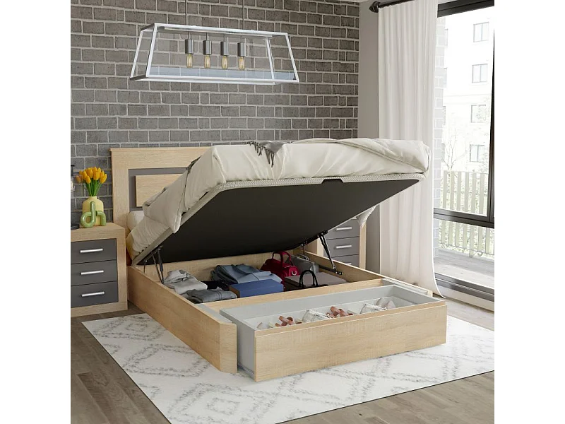 Canapé Luxury Premium 3D Roble