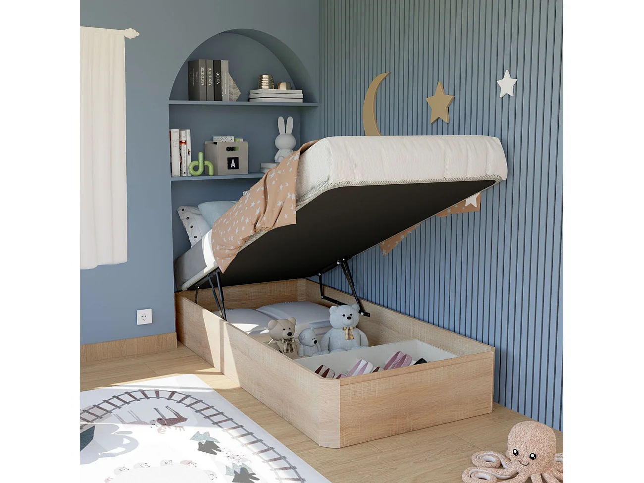 Sommier rebatível Luxury Plus 3D