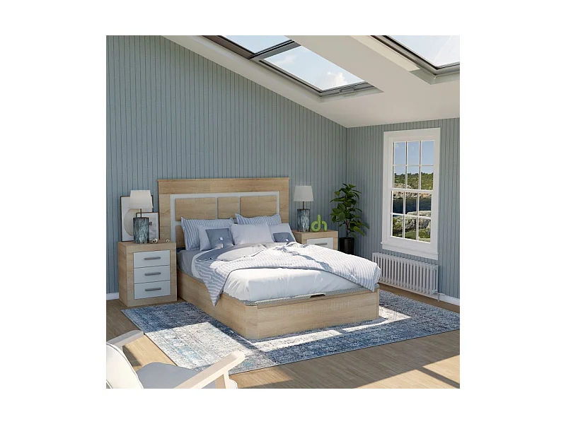 Canapé Luxury 3D Roble