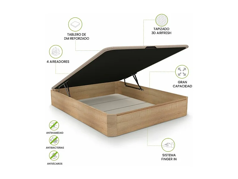 Canapé Luxury 3D Roble