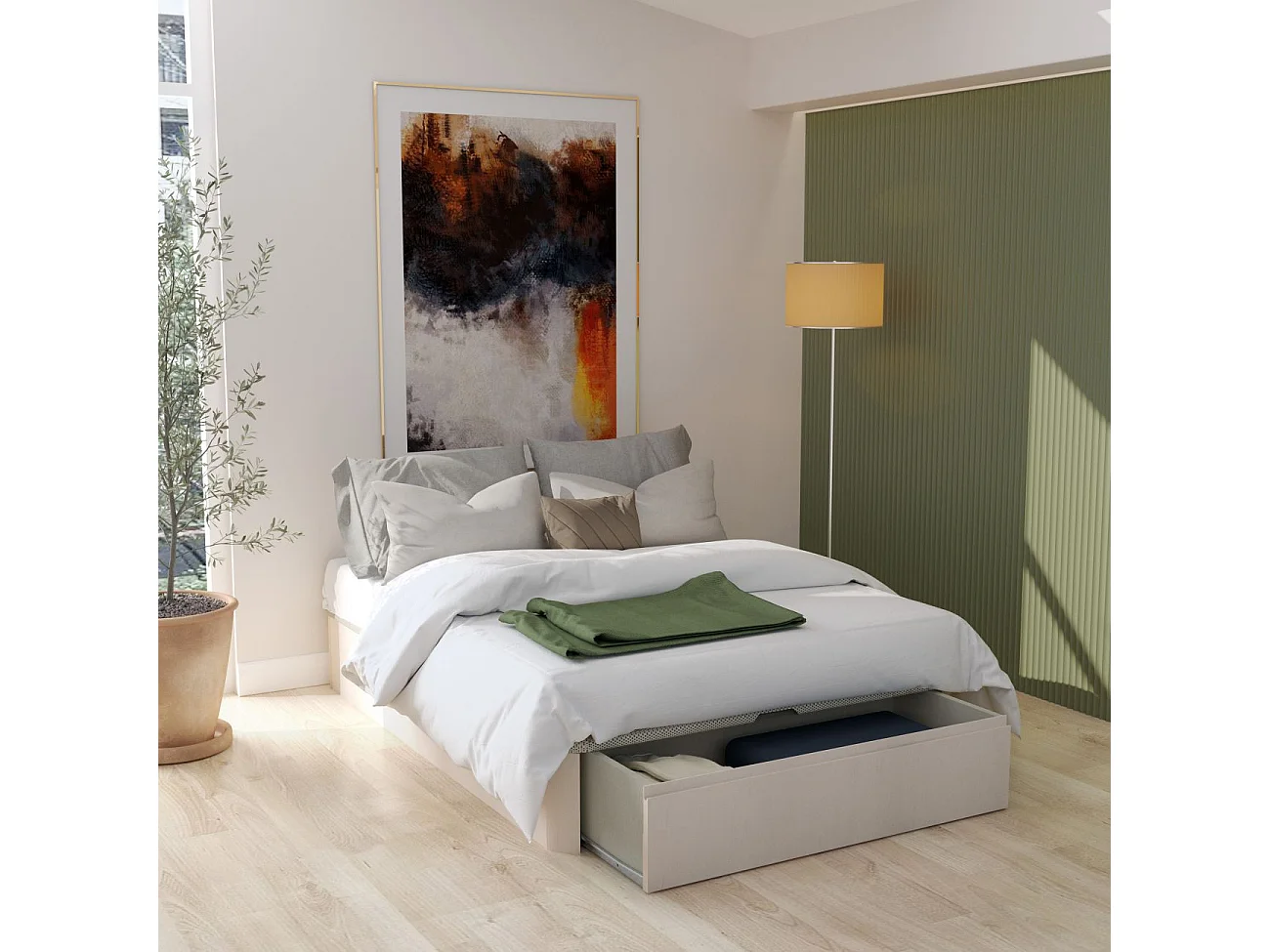 Sommier rebatível luxo S-Max 3D