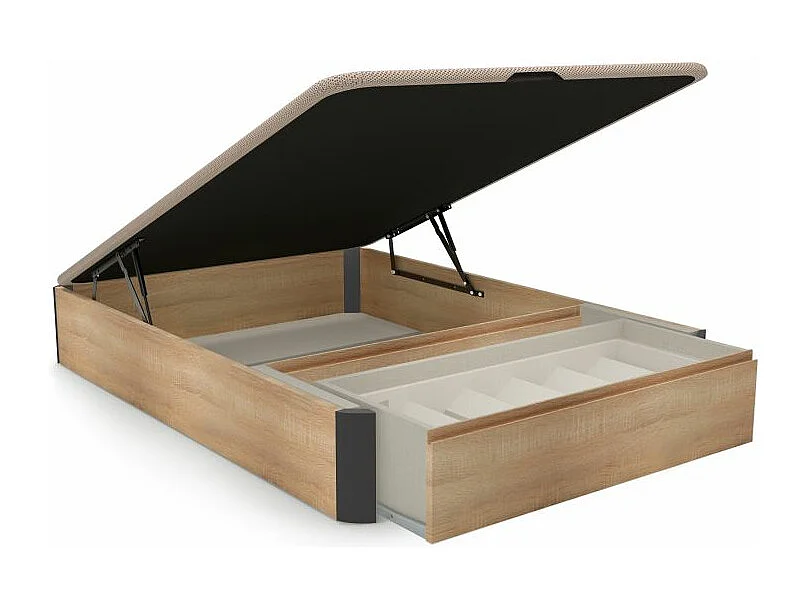 Canapé Luxury Premium 3D Roble - Grafito