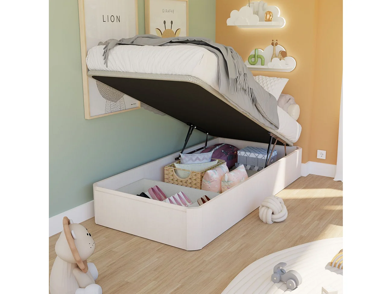 Sommier rebatível Luxury Plus 3D