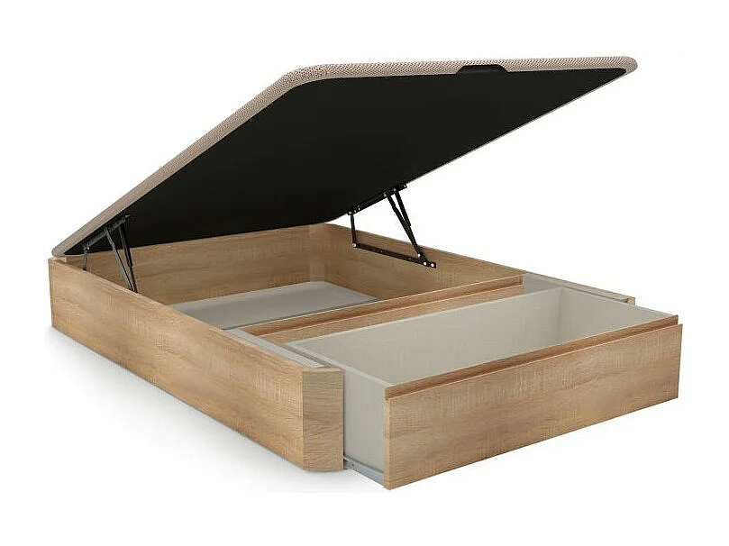 Canapé 135x190 Luxury Max 3D Cambrian Roble