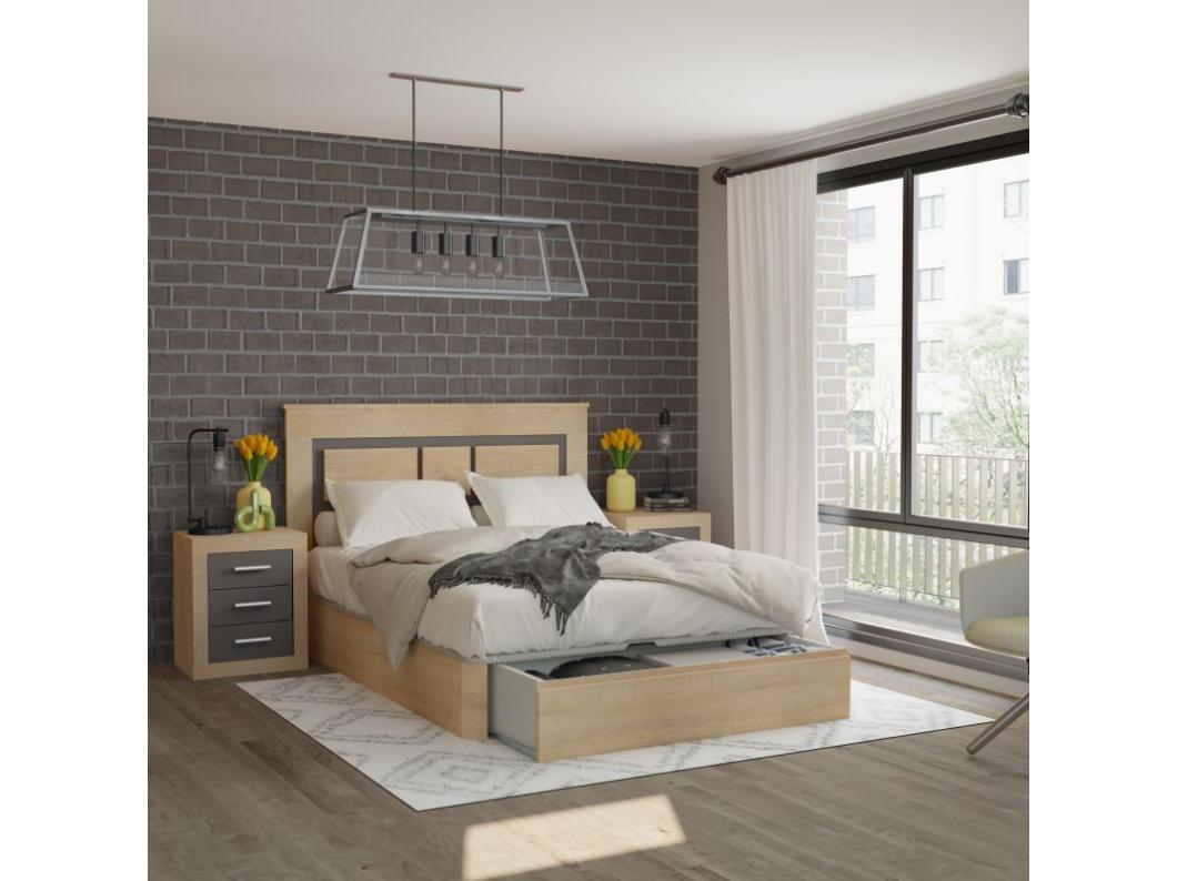 Canapé 150x190 Luxury Max 3D Cambrian Roble
