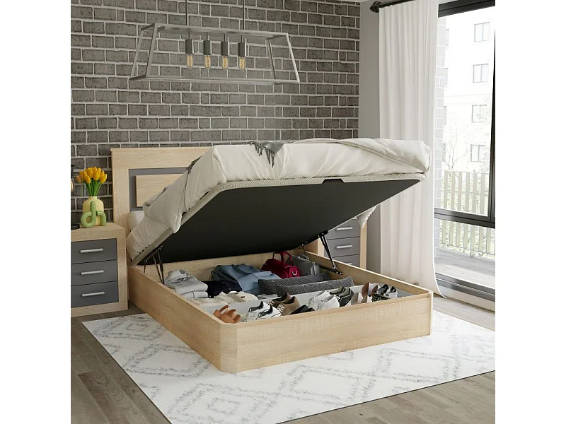 Canapé Luxury Plus 3D Roble