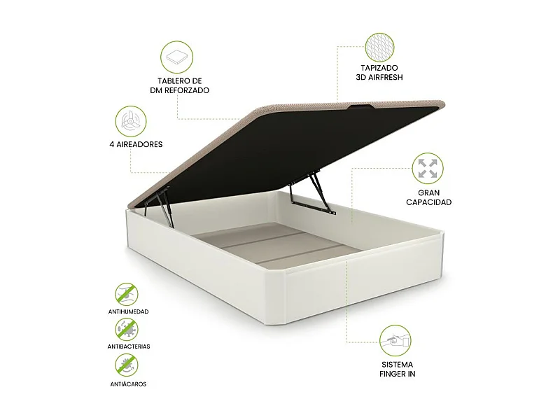 Canapé Luxury 3D Blanco