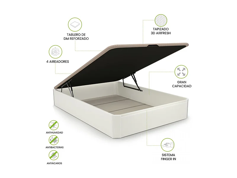 Canapé Luxury 3D Blanco