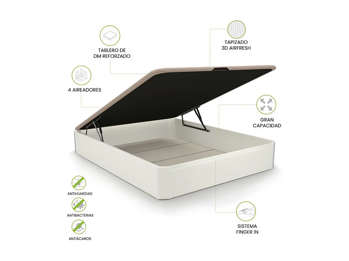 Canapé Luxury 3D Blanco