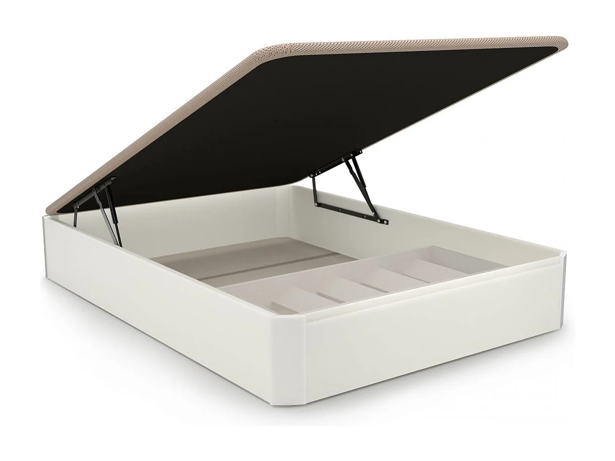 Zapatero canapé Luxury Textil grisáceo