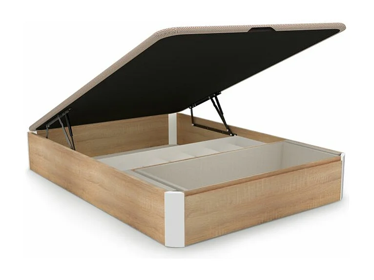 Canapé Luxury S-Max 3D Roble - Blanco