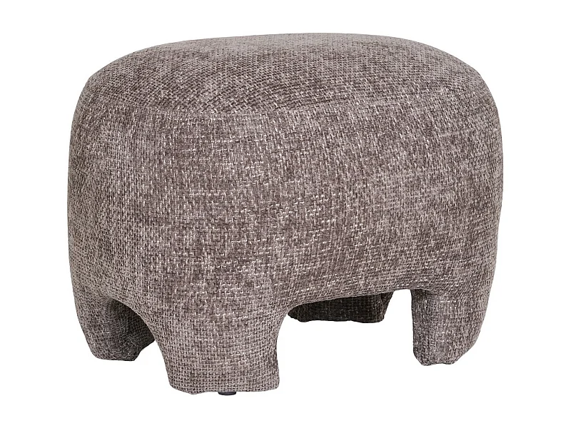 Pouf Nazare, Beige, 41x53x38 cm, EPIKASA