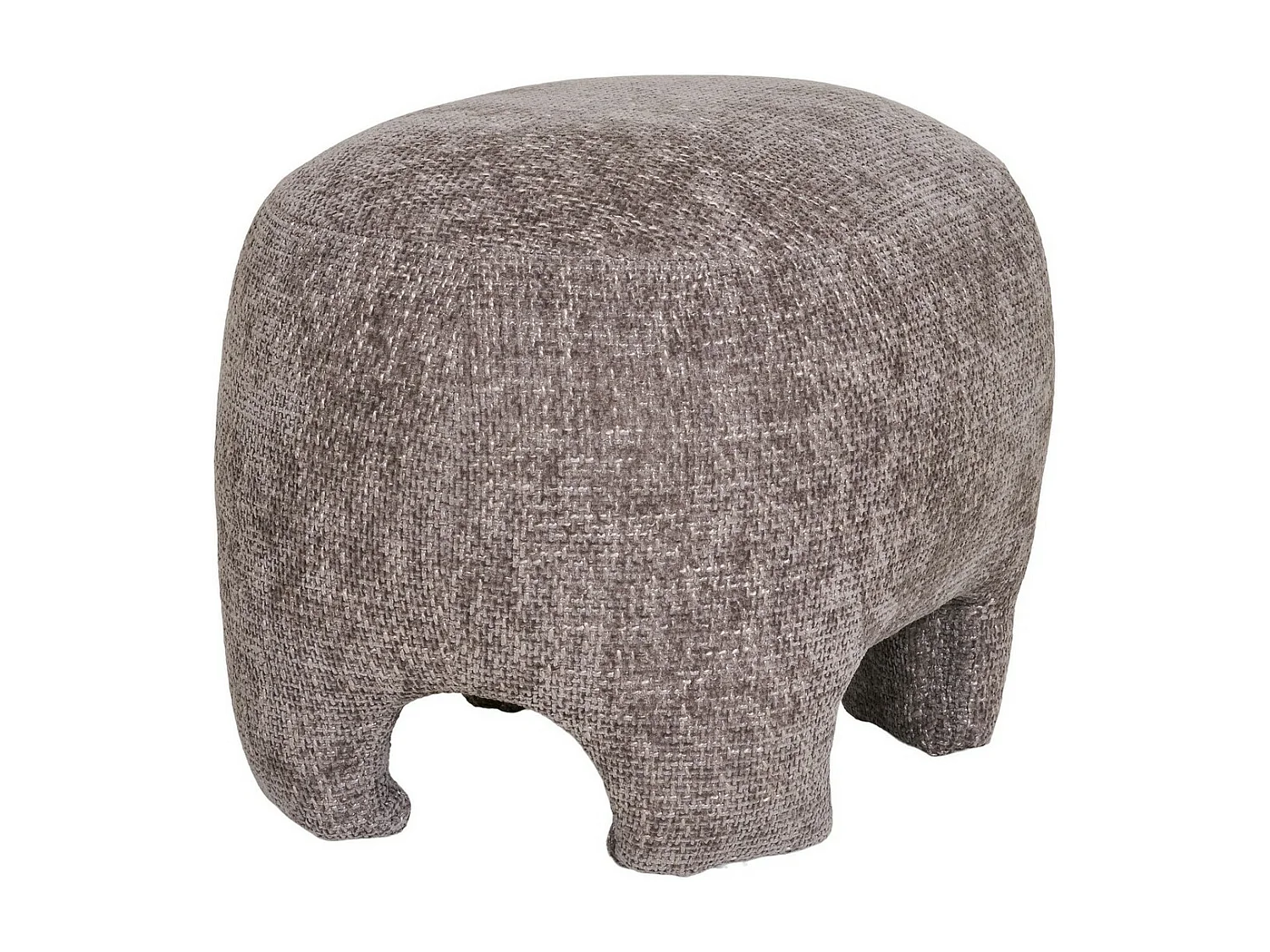 Pouf Nazare, Beige, 41x53x38 cm, EPIKASA