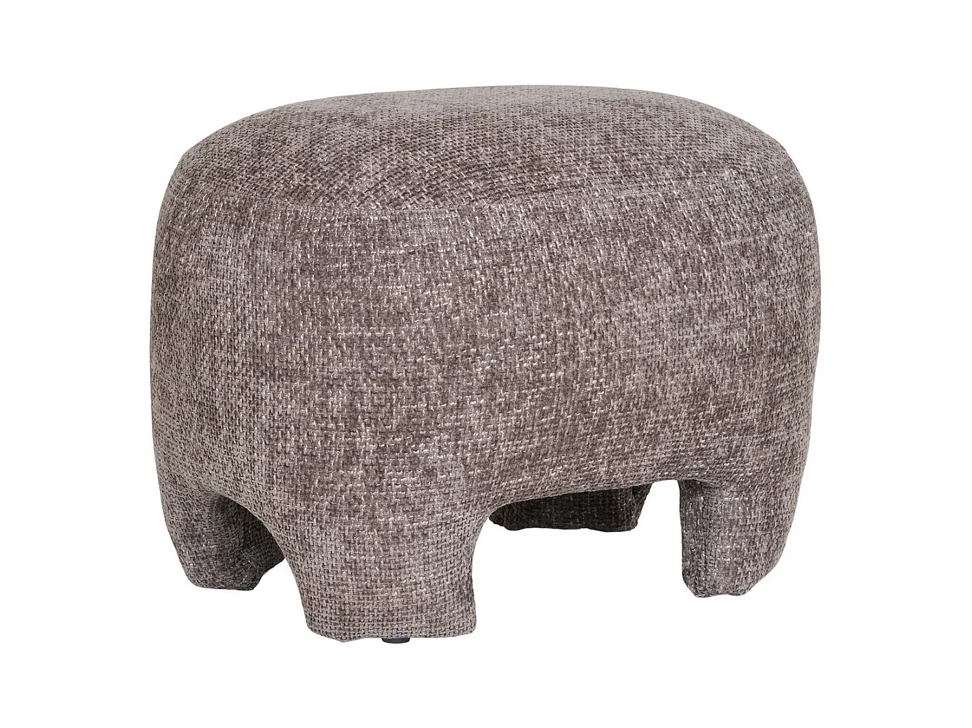 Pouf Nazare, Beige, 41x53x38 cm, EPIKASA