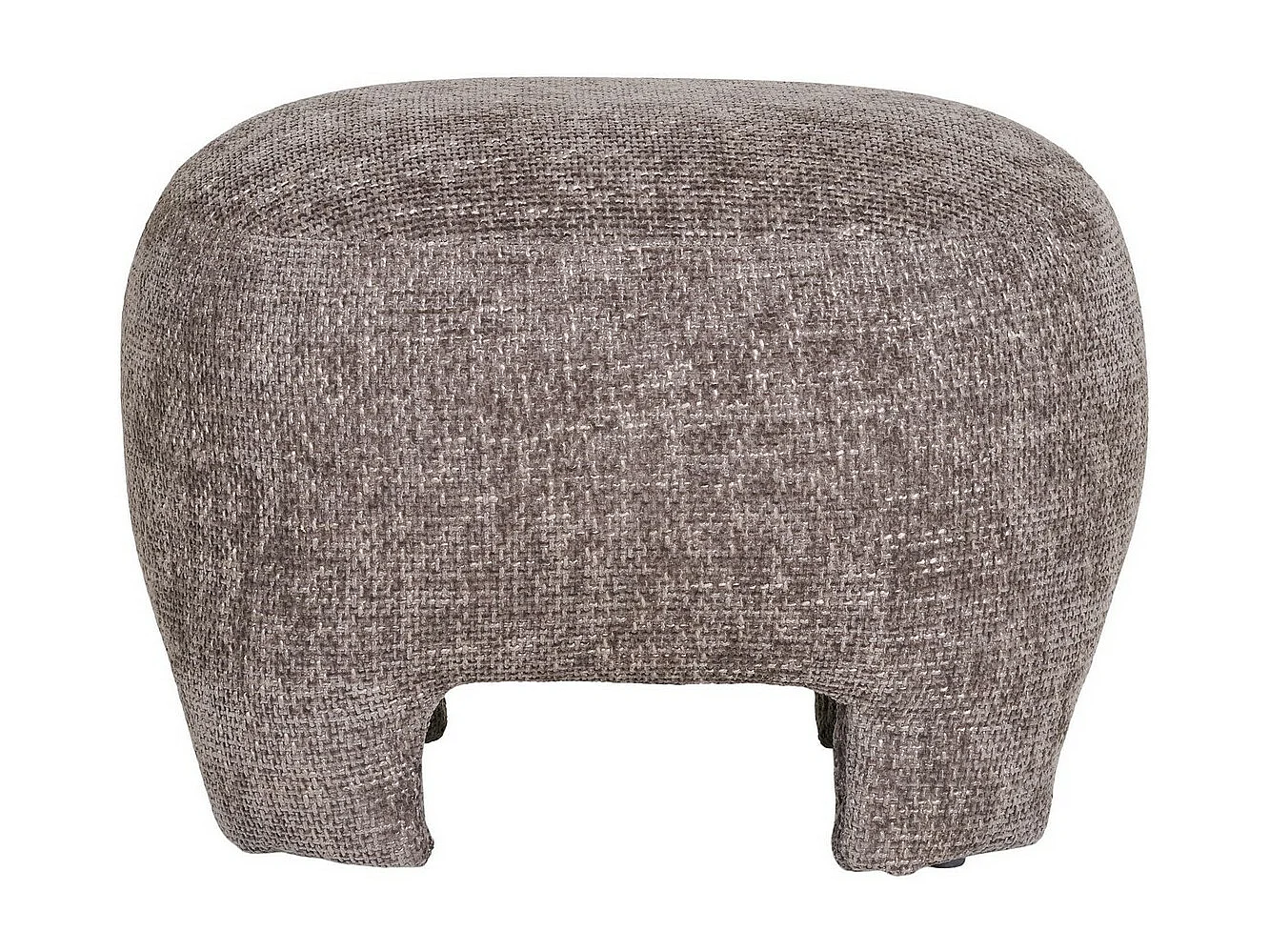 Pufa Nazare, Beżowy, 41x53x38 cm, Seven Design