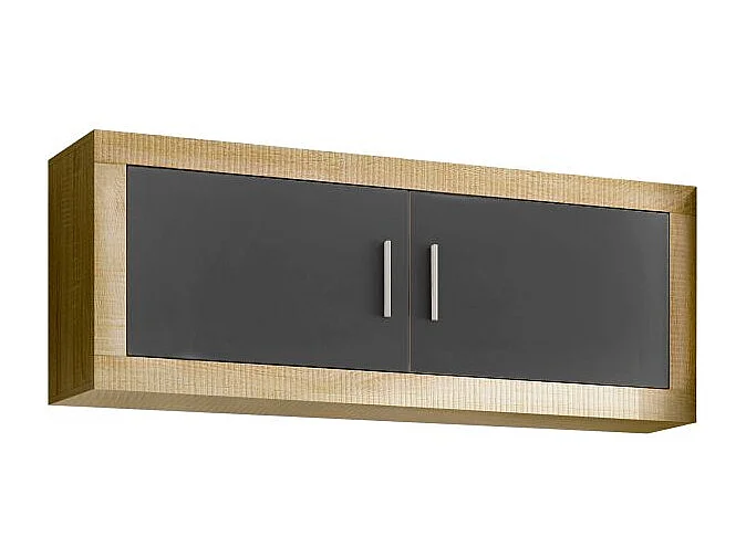 Módulo alto Nuka 2 puertas Cambria - Grafito