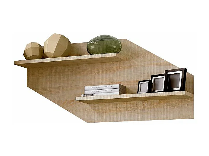 Respaldo Nuka 2 estantes Tofe