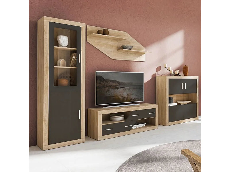 Respaldo Nuka 2 estantes Cambria