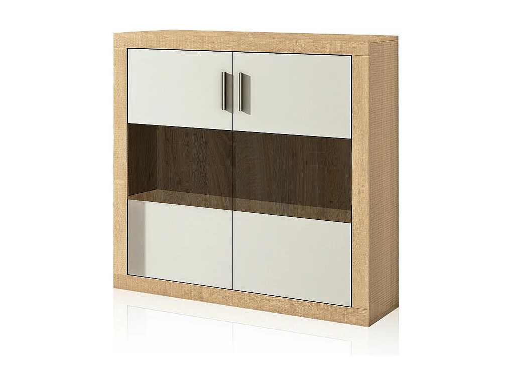 Bodeguero Nuka 2 puertas Cambria - Blanco