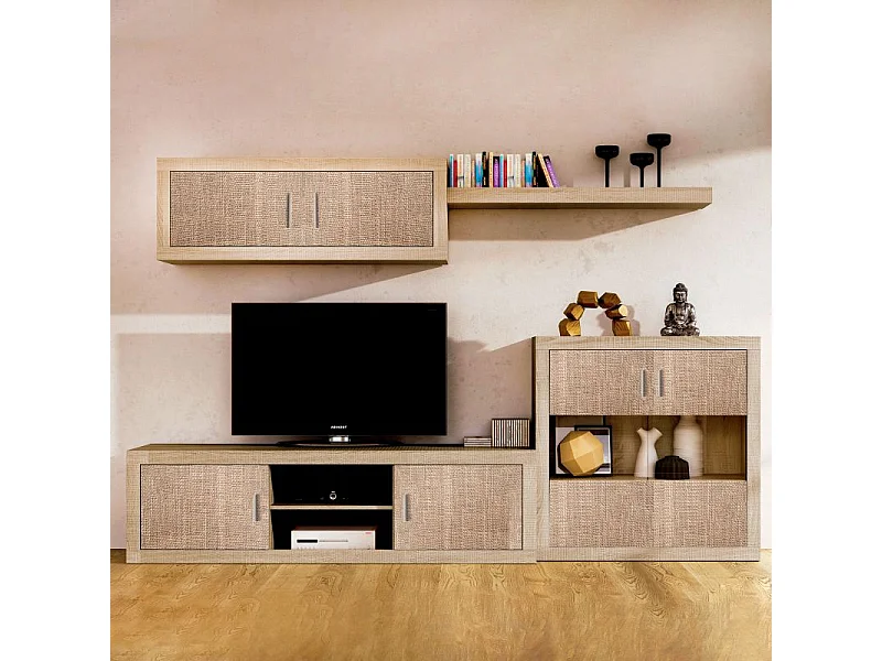 Bodeguero Nuka 2 puertas Tofe - Textil