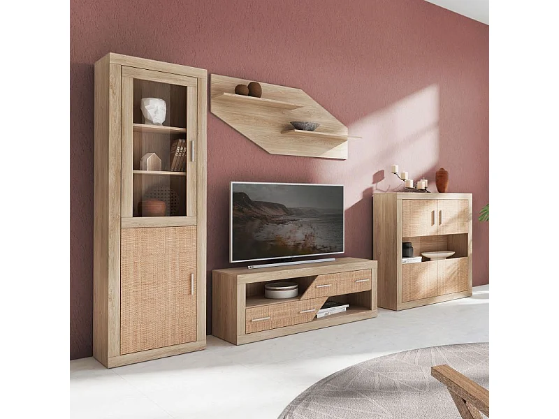 Bodeguero Nuka 2 puertas Tofe - Textil