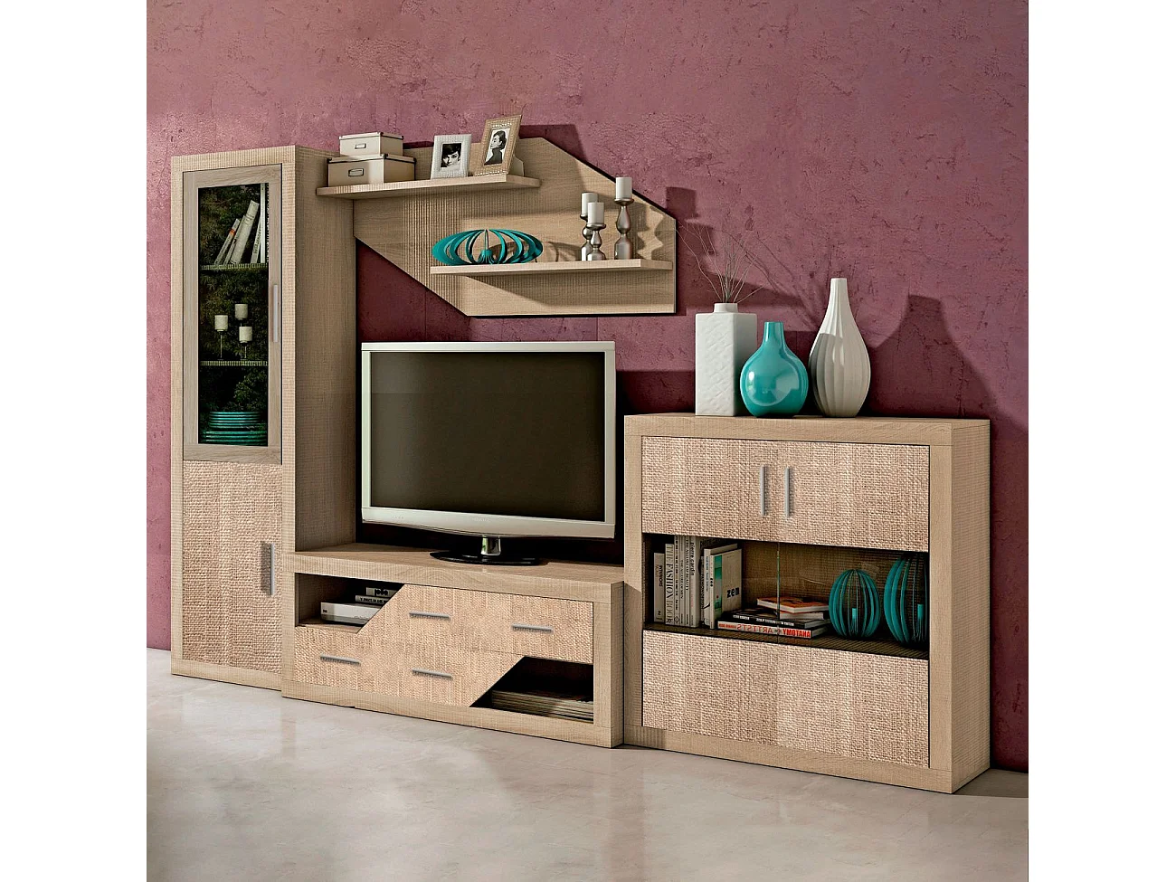 Bodeguero Nuka 2 puertas Tofe - Textil