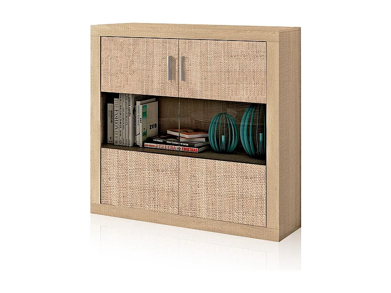 Bodeguero Nuka 2 puertas Tofe - Textil