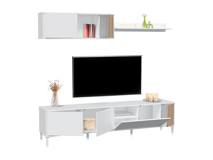 Salón Nitza Blanco Artik (Blanco Mate) - Natur